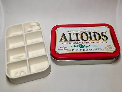 Altoids Tin Weekly Pill Medicine Organizer - Divider Holder Organizer - EDC • $12.99