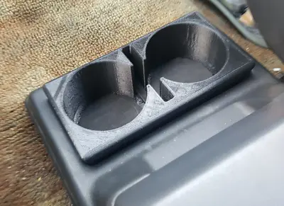 Toyota 60-series Land Cruiser Cup Holder - 3d Printed • $24.99