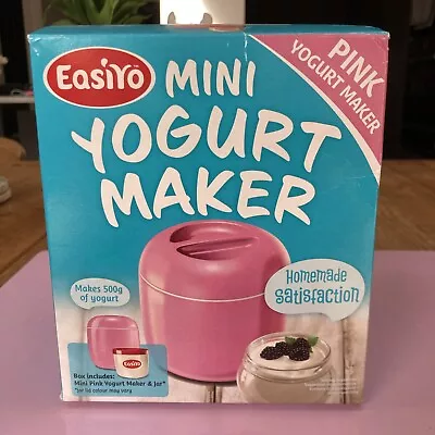 Easiyo Mini Yogurt Maker (Pink) - Makes 500g Of Yogurt (New) • £5