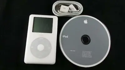 £599.99 • Buy Vintage Apple IPod A1059 20 GB - 4th Generation - White (M9282LL/A)