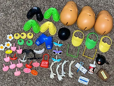 Mr & Mrs Potato Head Lot With 50+ Pieces And Accessories Disney 2003 Resort More • $24.99