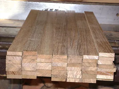 Exotic Wood  Marine  Burmese Teak Lumber  1.5  X 16  X 1/4  • $9.95