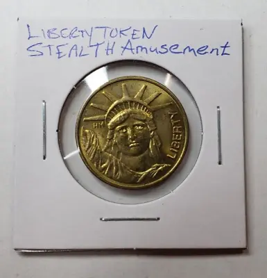 Stealth Home Amusement Liberty Coin Token. Pachi-slo Slot Machines.  Free S/H • $8.98