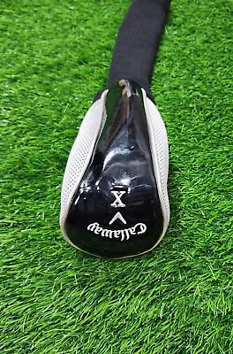 CALLAWAY GOLF Fairway Wood Headcover Black White X Vintage GOLF Club Cover • $6.26