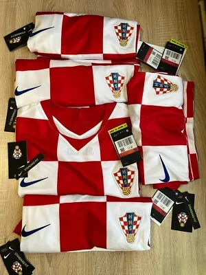 LOT Of 5 Jerseys Croatia 2020 2021 Home Sz L Nike Football Shirt Soccer Hrvatska • $249.95