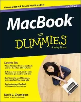 MacBook For Dummies - Paperback By Chambers Mark L - ACCEPTABLE • $4.49