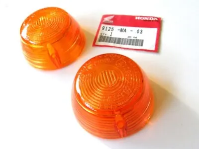 Genuine Honda Amber Turn Signal Lense Lenses NOS Oem Cb750 Cb450 Cl450 Cb350 Cb • $21.95