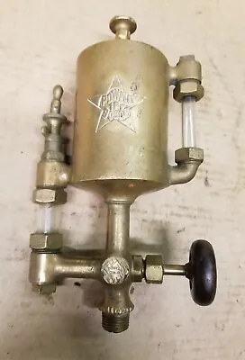 Vintage Powell Brass 1 Pt Cylinder Lubricator Oiler Hit Miss Steam Engine • $299.99