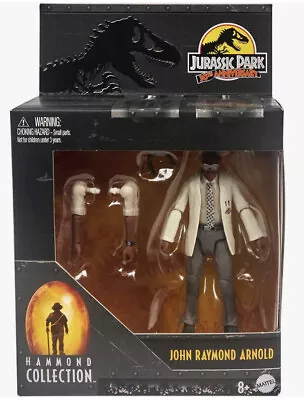 Jurassic Park Hammond Collection JOHN RAYMOND ARNOLD Figure 30th Anniversary • $16.95