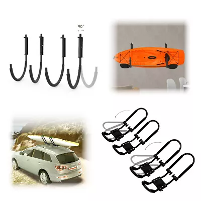 Folding J Canoe Boat Kayak Roof Car SUV Truck Top Mount Carrier Storage Rack • $129.99