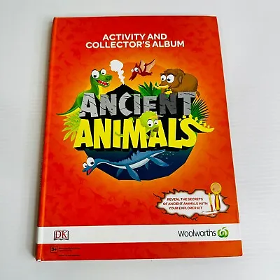 Woolworths Ancient Animals Activity And Collector's Album Complete Full Set • $29.99