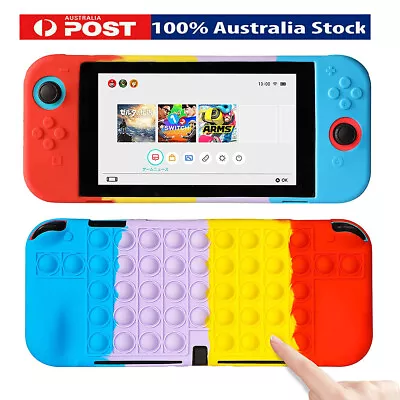 Nintendo Switch OLED Console Case Cover Game Shockproof Protective Controller Au • $8.99