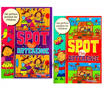 £2.69 • Buy Puzzle Books Spot The Difference Kids Children Fun Journeys Activity Book