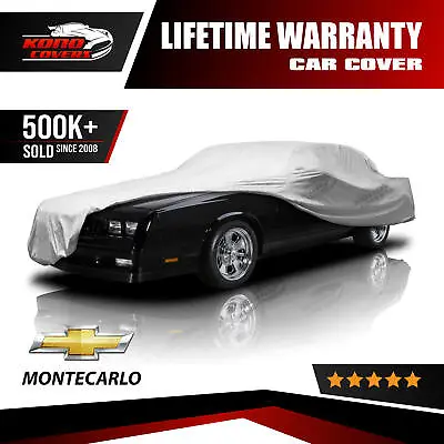 Chevy Monte Carlo 4 Layer Car Cover Outdoor Water Proof Rain Snow Sun 4th Gen • $50.95