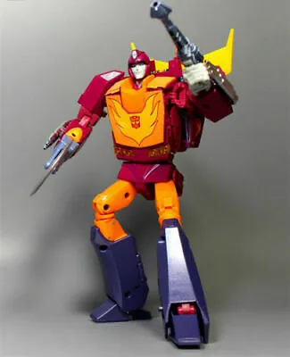 Transformer Masterpiece MP-28 Cybertron Cavalier Hot Rodimus G1 Action Figures • £39.60