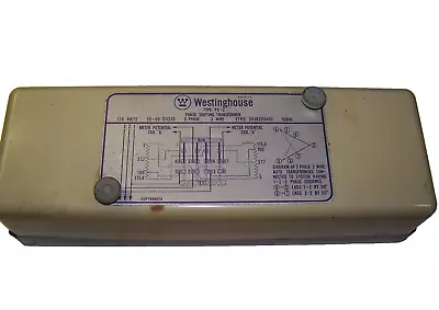 Westinghouse Ps-2 120 Vac Phase Shifting Transformer 3ph 3w Style 293b289a09 • $35.99