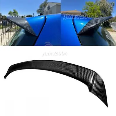 Rear Roof Spoiler Wing Lip For Volkswagen Golf 6 MK6 GTI 2010-2013 Carbon Fiber • $108.99