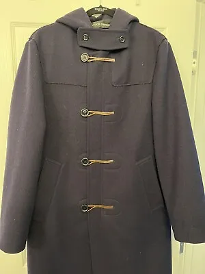 Bergdorf Goodman Marc Jacobs Duffle Coat Navy US 40/42 M/L ITALY 48 • $345