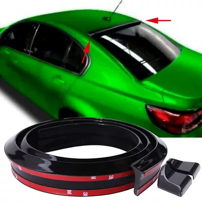 For Holden Commodore VE VZ 4.9ft/1.5M Black PU Car Roof Tail Rear Window Spoiler • $40.99