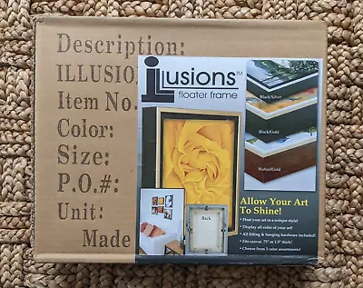 $18.99 • Buy Creative Mark Illusions Floater Frame For 3/4 Inch Depth Stretched Canvas 8x10