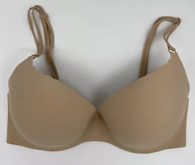 Victoria's Secret Women's Bra 34DD Angels Secret Embrace Underwire Beige • $12.60