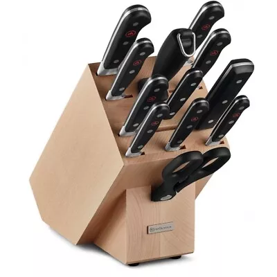 Wusthof Classic 13pc Knife Block Set 9846-1 1090171202 • $1130.90