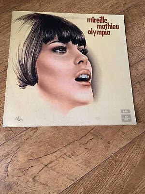 Mireille Mathieu – Olympia 1969 UK Vinyl LP Record  • $6.30