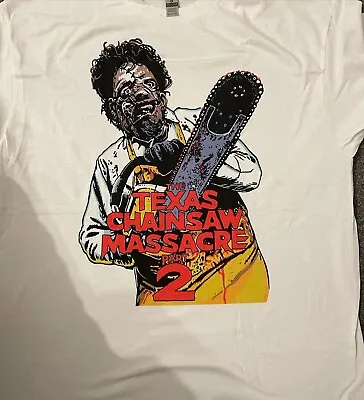 Texas Chainsaw Massacre 2 - T Shirt  - Various Sizes Horror Leatherface • £20