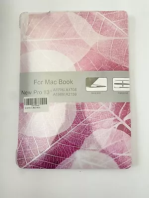 Macbook Pro 13 Inch Case Pink Leaf • $9