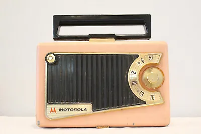 Motorola Model 56L3 Portable 4 Tube AM Radio - Untested 1959 • $65