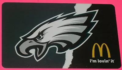 2 (TWO) 2015 MCDONALDS PHILADELPHIA EAGLES GIFT CARDS - No Value • $10