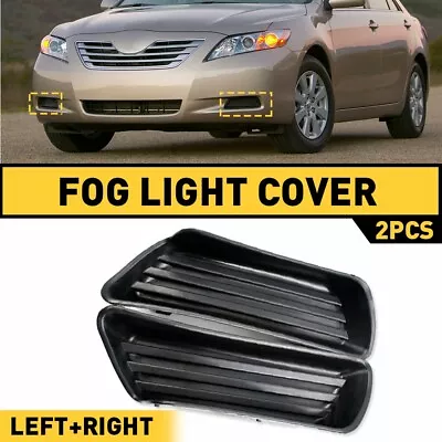 Pair FOG LAMP LIGHT COVER Right Passenger Side FITS Fit TOYOTA CAMRY 2007-2009 • $12.09