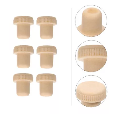  24 Pcs Wine Bottle Corks Mini Glass Bottles Tops Sealing Plug • £12.65