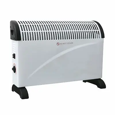 £29.49 • Buy White 2kW Floor Standing & Wall Mounted Home & Office Convector Radiator Heater