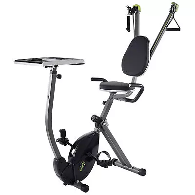 Stamina Products Wirk Ride Exercise Bike Workstation & Standing Desk(Open Box) • $210.08
