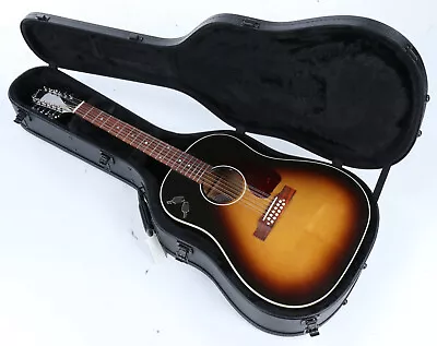 Gibson Acoustic J-45 12-string Acoustic-Electric Guitar W/ Case - Cracked Top • $261