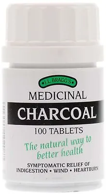 Bragg's Charcoal - 100 Tablets • £7.56