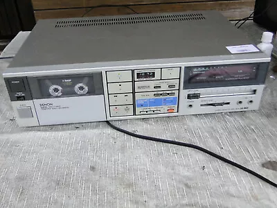 £229 • Buy  High End Denon DR-M3 Stereo Direct Drive 3-Head Cassette Tape Deck Gently Used 