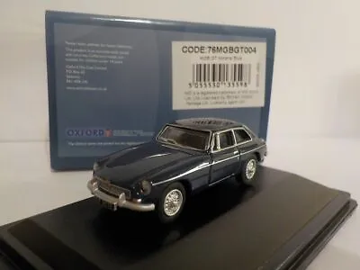 MGB GT - Blue 1/76 Oxford Diecast 76mgbgt004 Model Car • £9.65