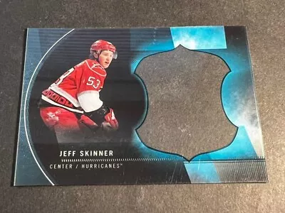 12-13 UD The Cup ARTIST PROOF BLANK BACK Brilliance Jeff Skinner Hurricanes • $5
