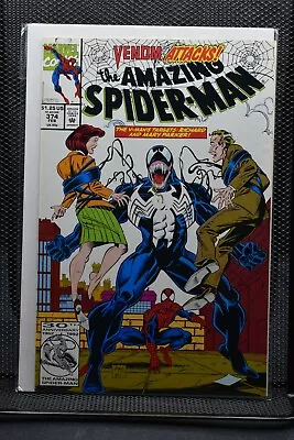 Amazing Spider-Man #374 Direct Marvel 1993 Venom Attacks Peter's Parents App 9.4 • $9.59