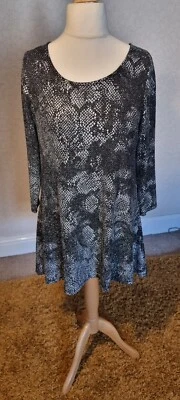 £7.99 • Buy Ladies Marks & Spencer Snake Skin Blouse Top Size 14