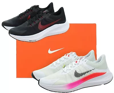 Nike Mens Zoom Winflo 8 Sneakers CW3419 Air Zoom Low Top Mesh Road Running Shoes • $69.99