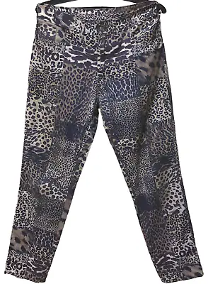 VINTAGE 80s MODZART LONDON SIZE 31 LEOPARD PRINT PUNK ROCK GLAM • $629.99