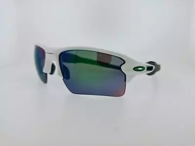 Oakley Oo9188 92 59mm Flak 2.0 Xl Polished White W/ Prizm Jade Lenses • $186.86