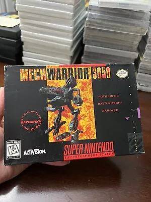 SNES MECH WARRIOR 3050 1994 Authentic Original Owner Tested  • $150