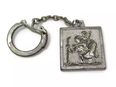 Vintage Keychain: Foreign Brazil St. Christopher Saint Chris Religious Christian • $7.99