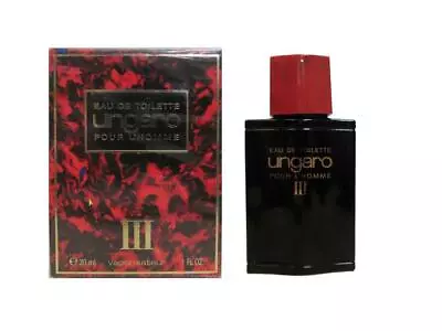 **VINTAGE** UNGARO III POUR L'HOMME 1.0 Oz / 30 Ml Eau De Toilette Spray Sealed • $32.95