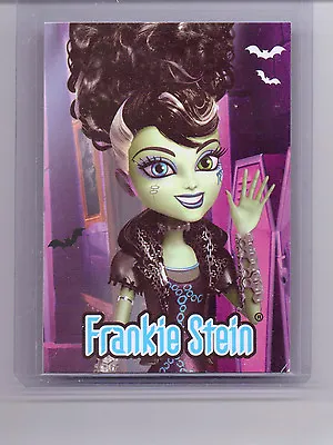 Mattel Genuine Monster High Goth Doll Ghouls Rule Frankie Stein Trading Card • $5.03