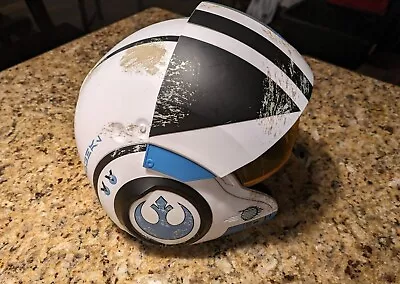 Star Wars Poe X-Wing Pilot Helmet Wearable Electronic Helmet • $40